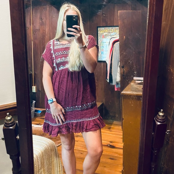Free People Sunrise Wanderer Mini Dress - Picture 11 of 14